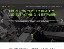 Tablet Screenshot of entprojects.com
